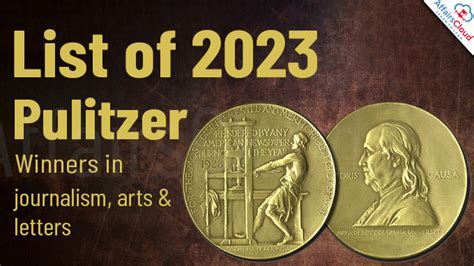 See more about the 2023 Pulitzer winners in journalism, arts